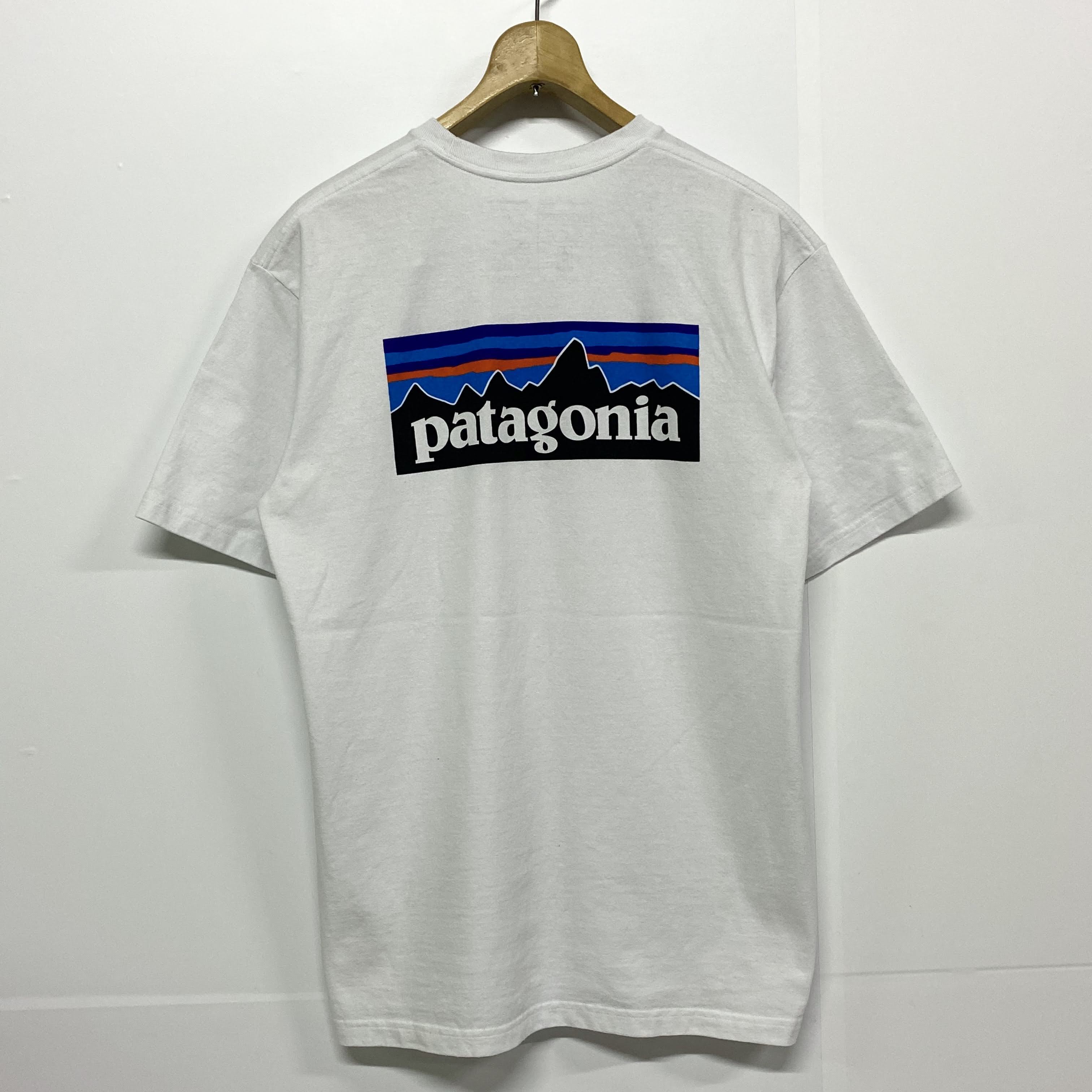 Patagonia パタゴニア ロゴプリントtシャツ メンズｍ Tシャツ Cave 古着屋 公式 古着通販サイト