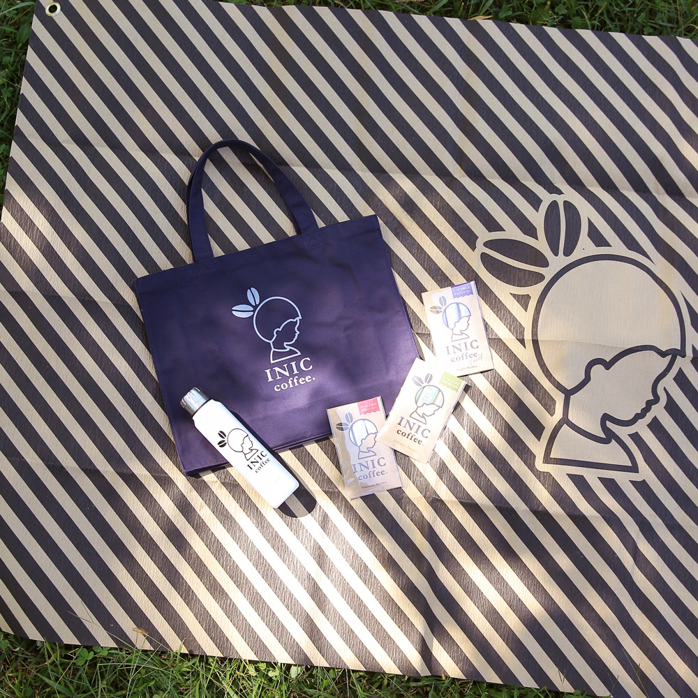 レジャーシート Picnic Rug ピクニックラグ おしゃれ 可愛い Lｻｲｽﾞ ｽﾄﾗｲﾌﾟ Omokokoro