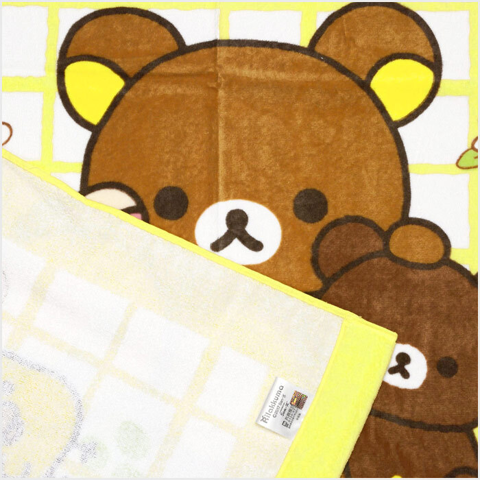 リラックマ Rilakkuma お昼寝ケット お花畑でごろん サイズ 約 85 115cm タオルケット Dream Relife