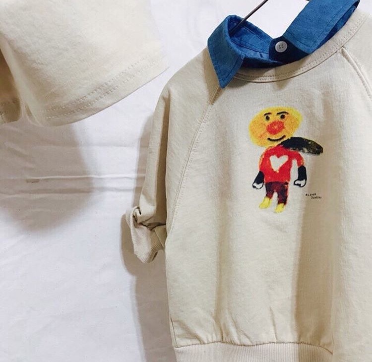 送料無料 韓国子供服 春新作 ヒーロートレーナー 80 90 100 110 1 ahouse