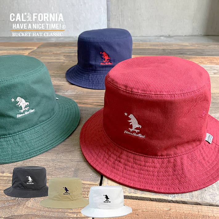 California Have A Nice Time カリフォルニアハブアナイスタイム Bucket Hat Classic Kkh 080 バケットハット メンズ レディース ブランド Have A Nice Time Store