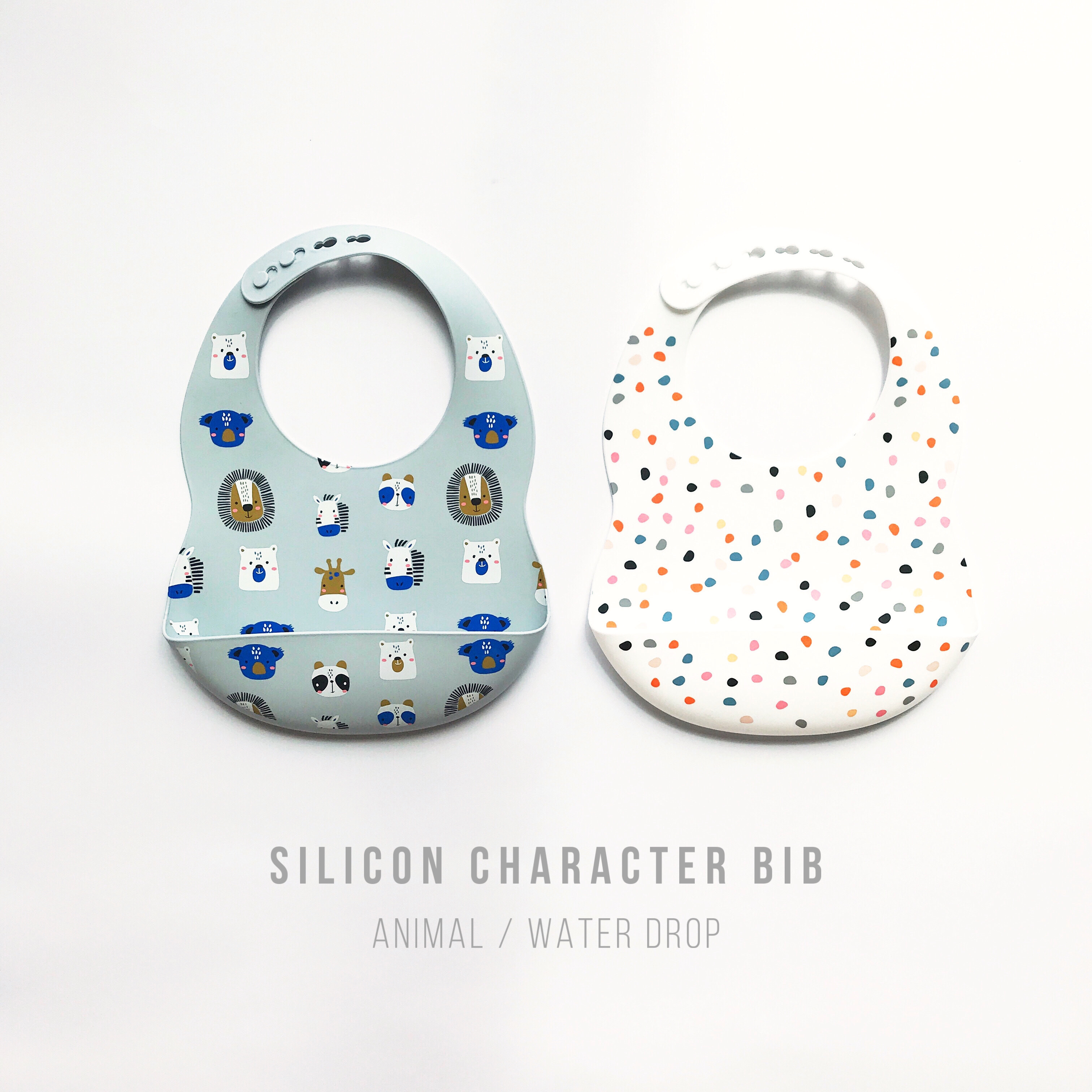 Silicon Character Bib シリコンキャラクタービブ スタイ よだれかけ エプロン 海外子供服 韓国子供服 Lom ロム Silicon Character Bib シリコンキャラクタービブ スタイ よだれかけ エプロン 海外子供服 韓国子供服 Lom ロム