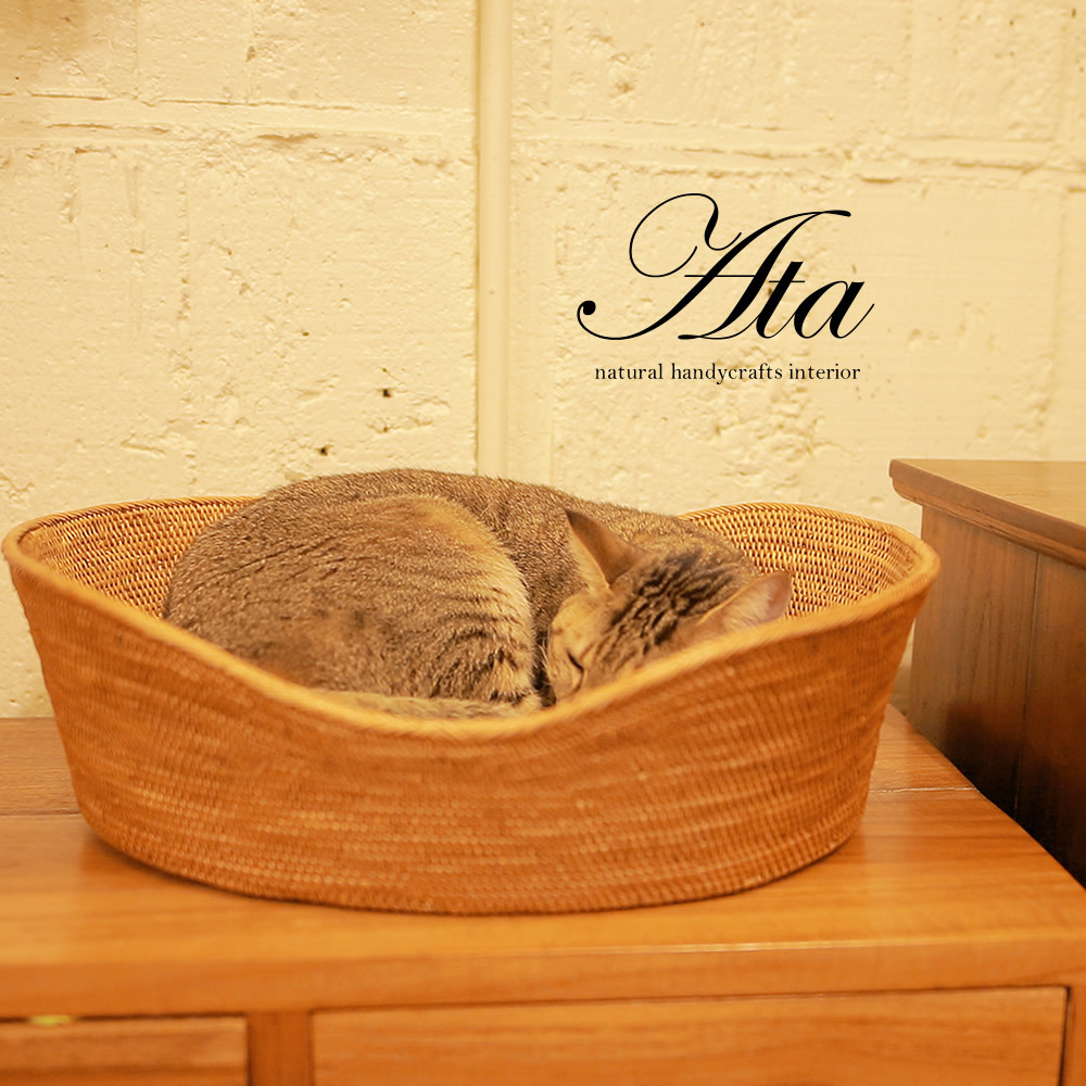 送料無料 当日出荷 そら豆みたいな大きなアタかごa28 2 脱衣かご おもちゃ入れ 洋服入れ ペット 猫ベッド 犬ベッド Cita Cita