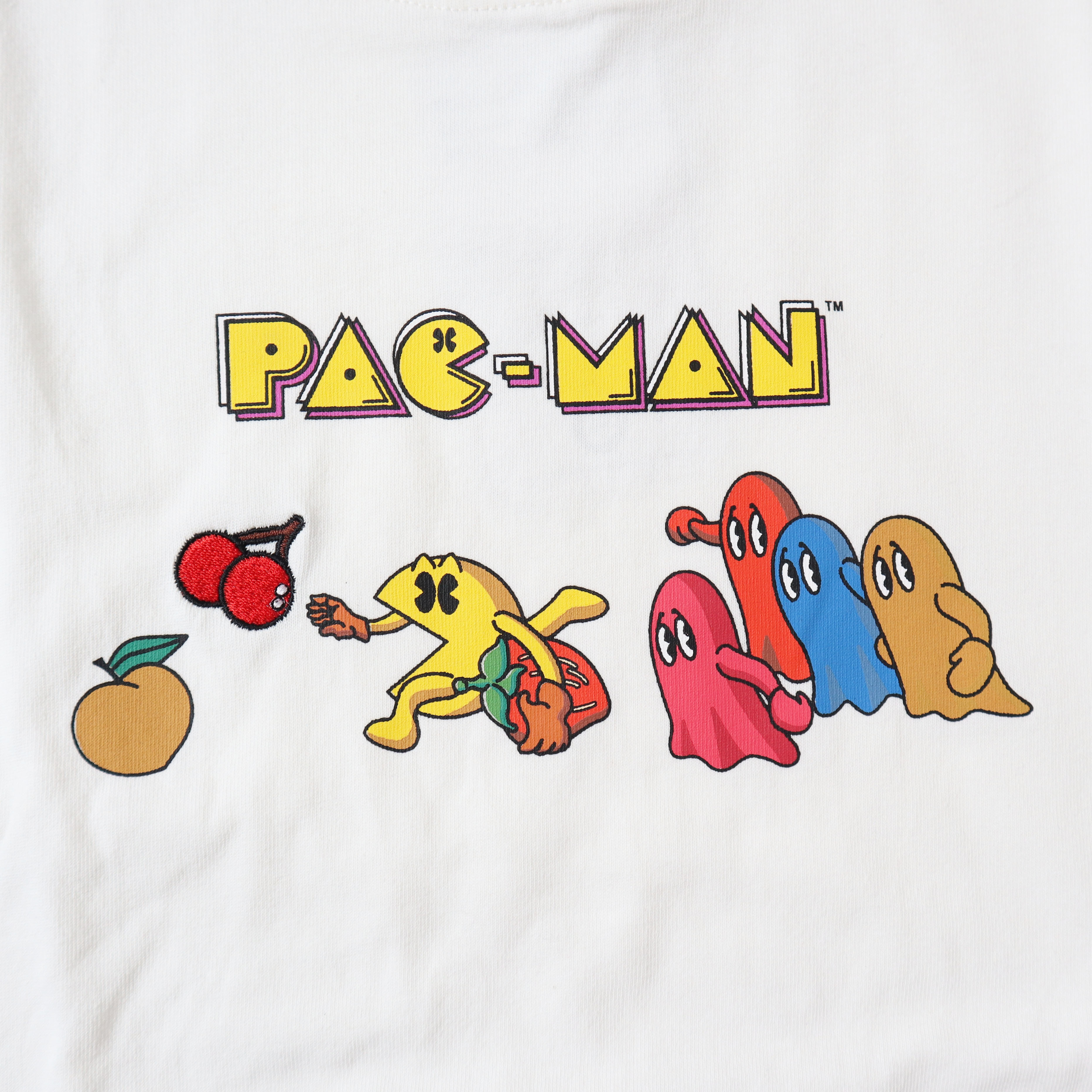 Pac Man レトロキャラプリント Tシャツ No1515006 Power To The People Official Shop