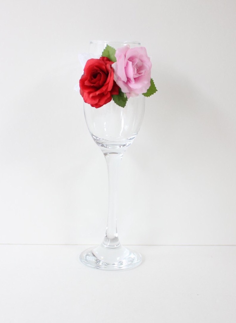 オーダー制作 グラス装花 グラス付き 花made