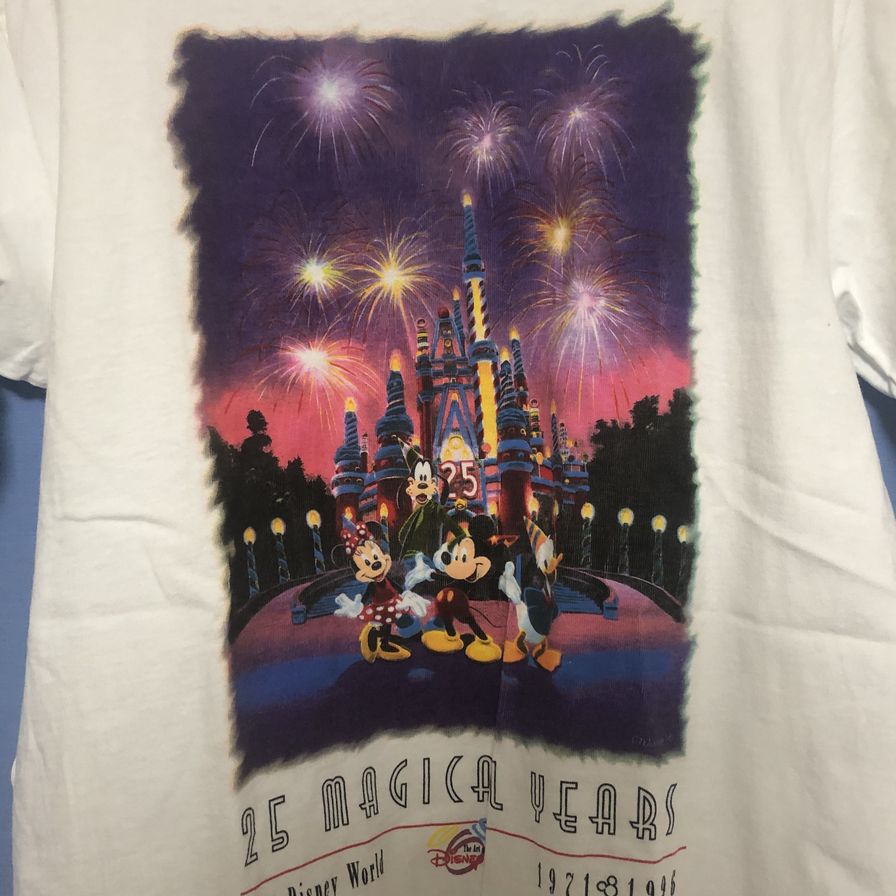 90s 25周年アートtシャツ Riddle Clothing