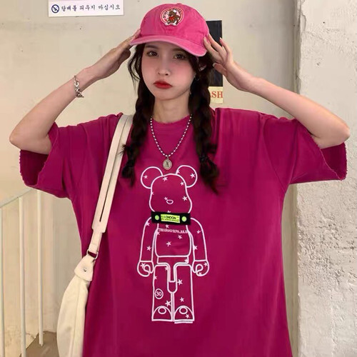 Select Bear Blick Tee T Shirt Tシャツ オーバーサイズ ルーズシルエット デイジー Daisy 21ss 春夏コーデ 韓国ファッション 海外ファッション メンズコーデ ストリート Colors Official Base