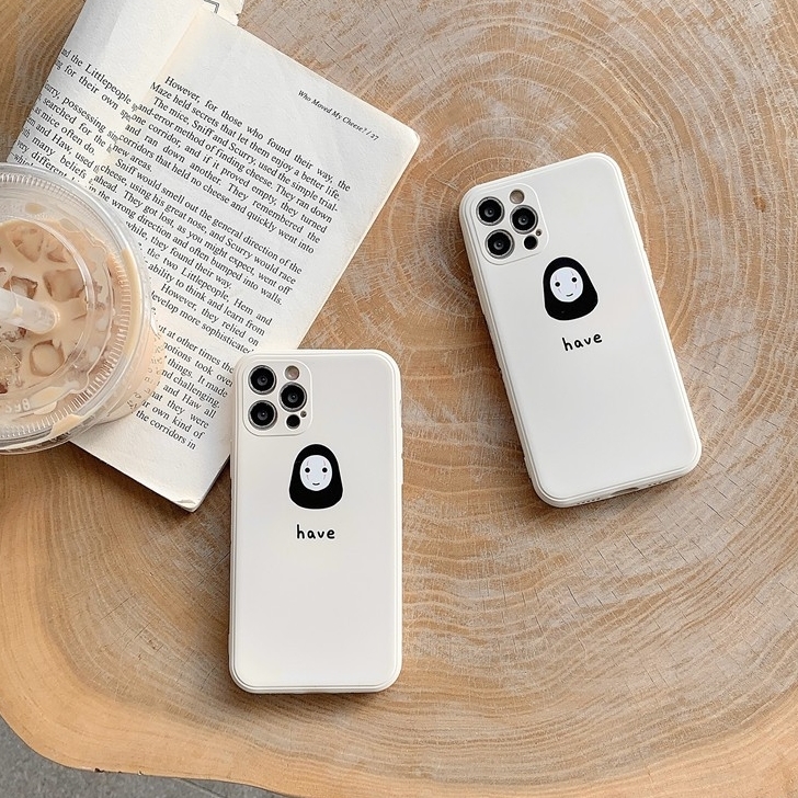 お取り寄せ商品 Iphoneケース Iphone12 サイドイラスト シンプル 面白い カップル お揃い 2230 Luke