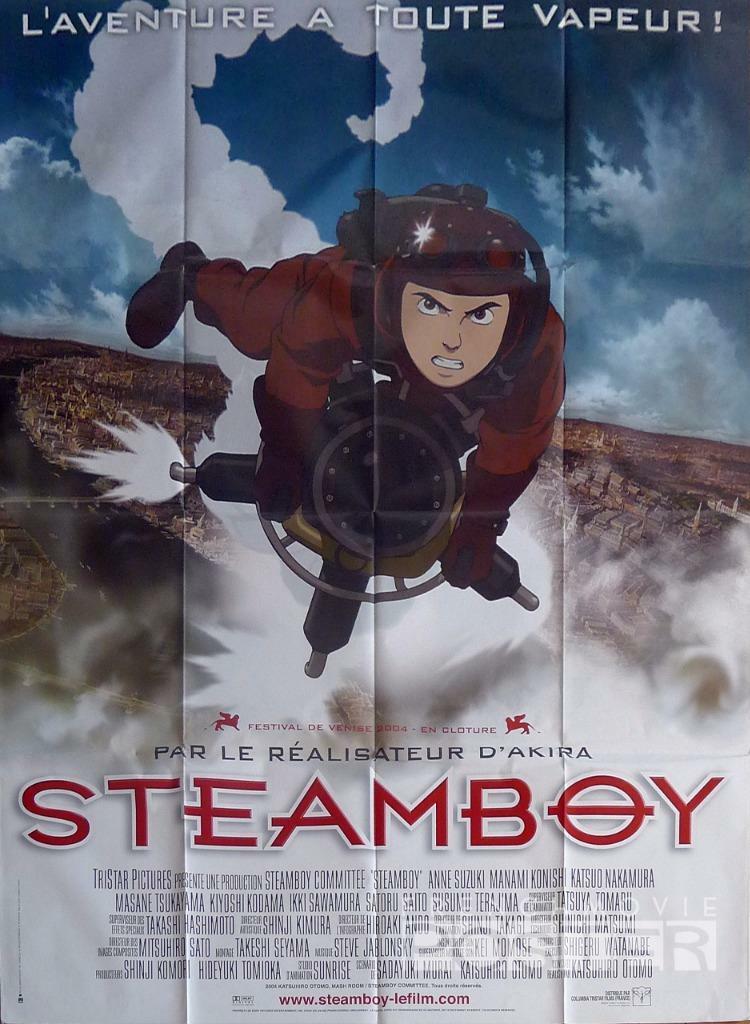 大友克洋監督 アニメ映画 スチームボーイ フランス版超大型ポスター 特殊ポスターショップ Sooner Or Later