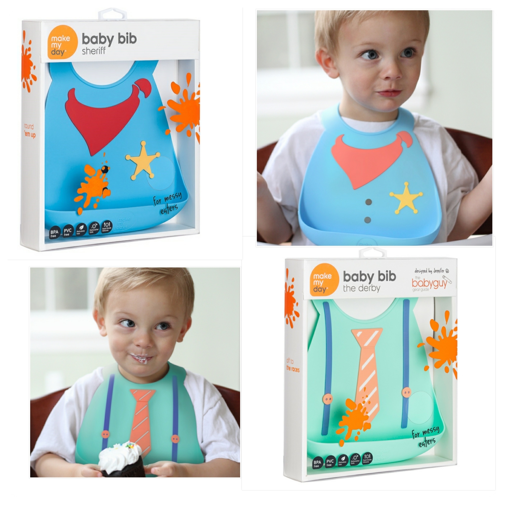 お食事エプロン メイクマイデイ 離乳食 お食事ビブ 出産祝い ハーフバースデー 銀座いさみやオンライン 新生児 ベビー キッズの専門店