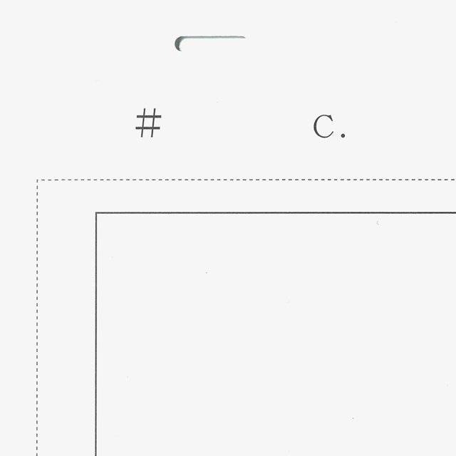 レイアウト用紙 500枚入り Animation Layout Paper 株式会社ヤマジ