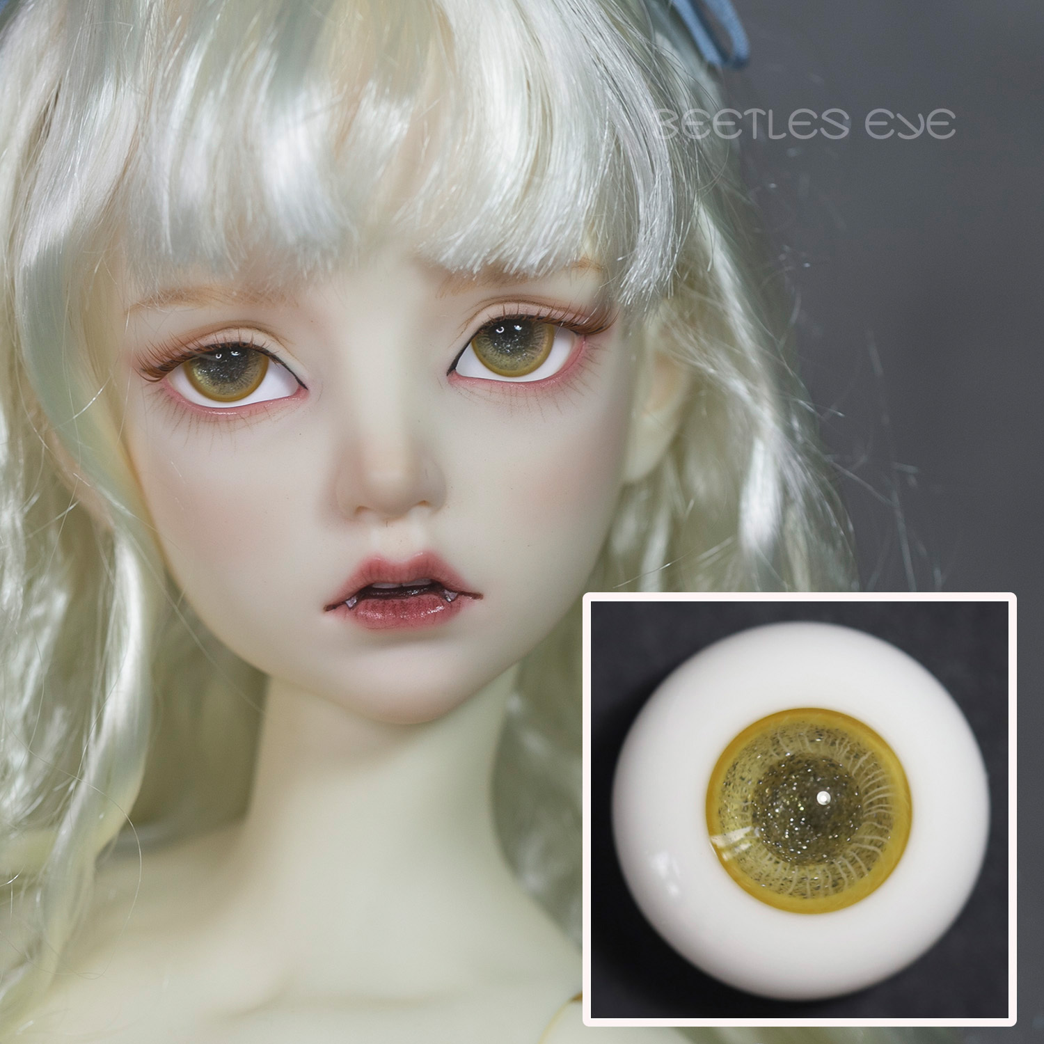 Bjdドール用 手作りグラスアイ Eye 黄色い イェロー 10 12 14ｍｍサイズ人形用 Dolly Planet Dg 17 Btgarden