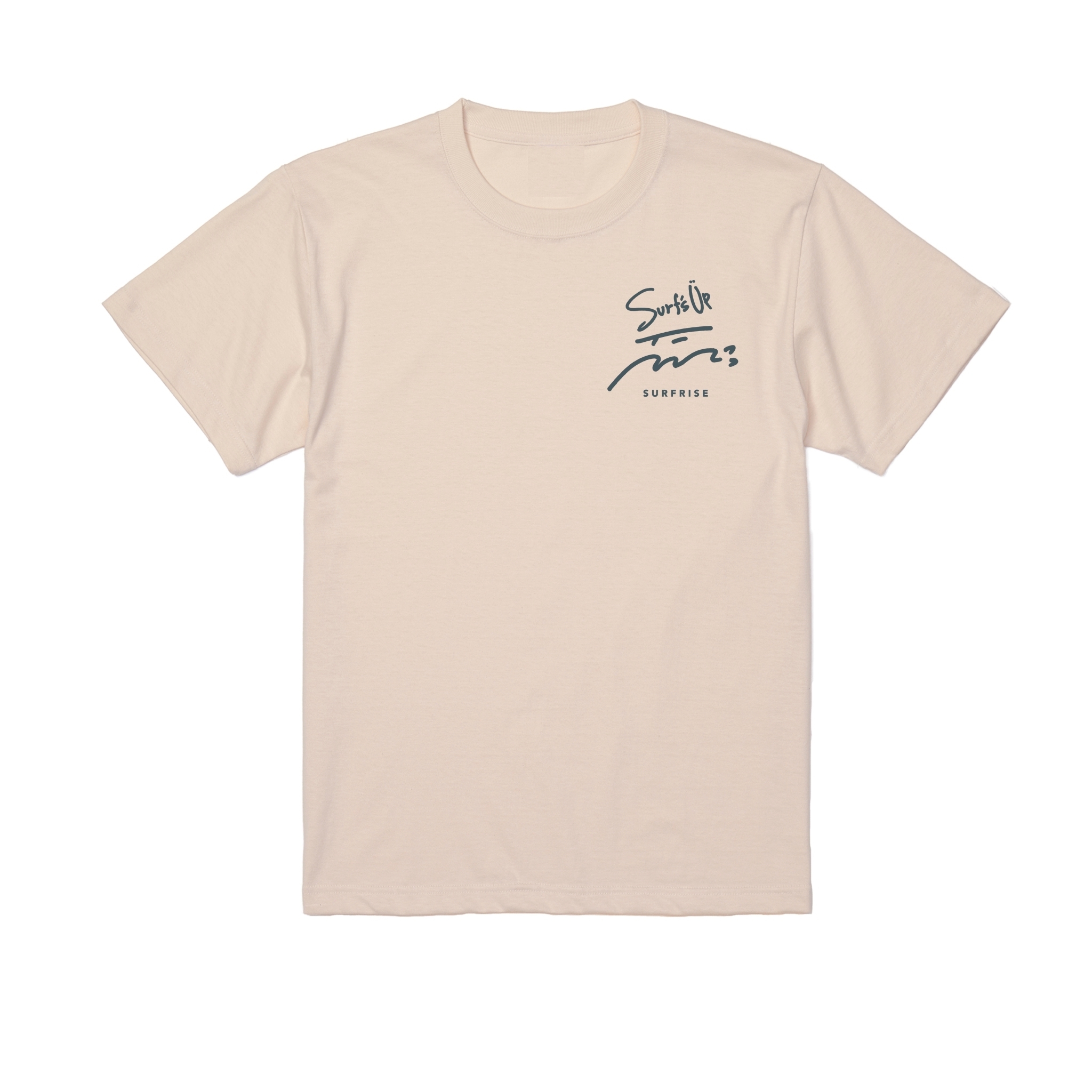 Surf S Up Tee Natural Surfrise サーフライズ