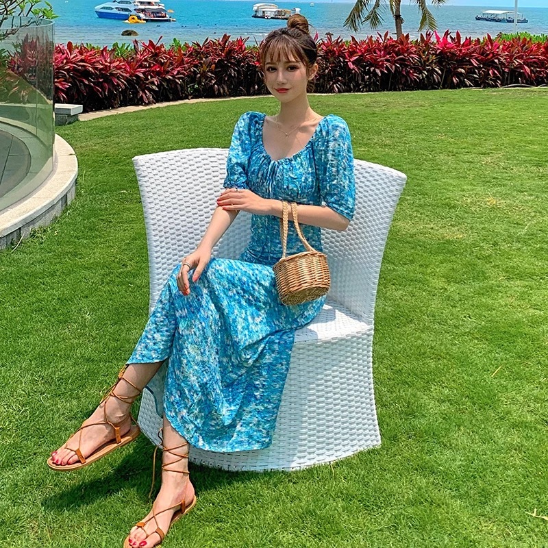 2wayスカイブルーワンピース L Amour Noir