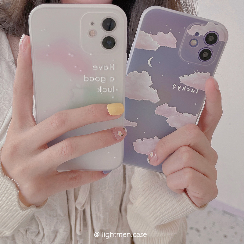 Iphoneケース ほしぞら くもぞら スケルトン スマホケース Luluca 韓国トレンドファッションluluca ルルカ