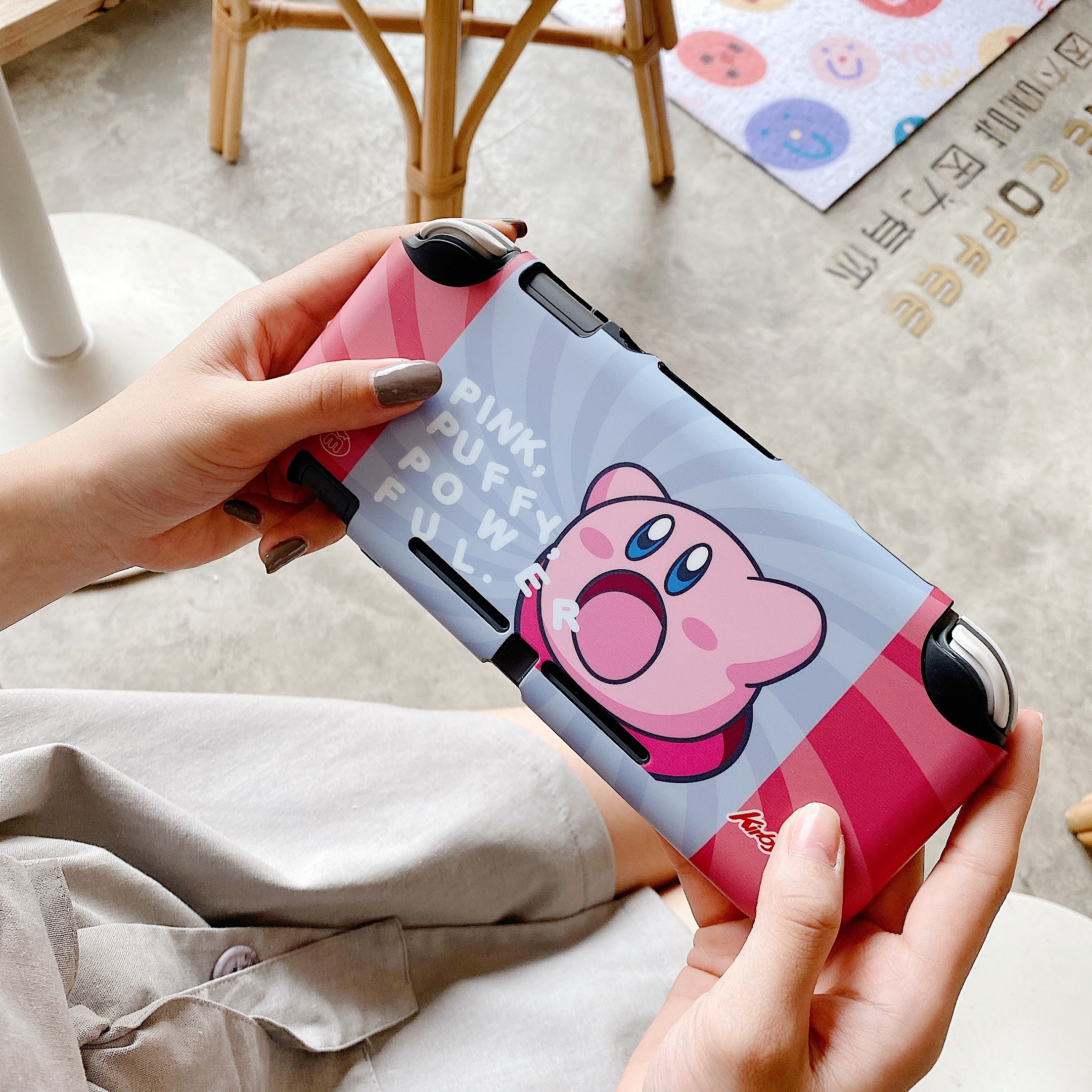 任天堂 Switch Switch Lite カバー 一体式 ニンテンドウ スイッチ スイッチライト ケース Imd製法 耐久性 かわいい 保護 カバー Nintendo Switch Switch Lite 星のカービィ かわいいairpodsケース Switchカバー Iphoneケース Airtagホルダー New I