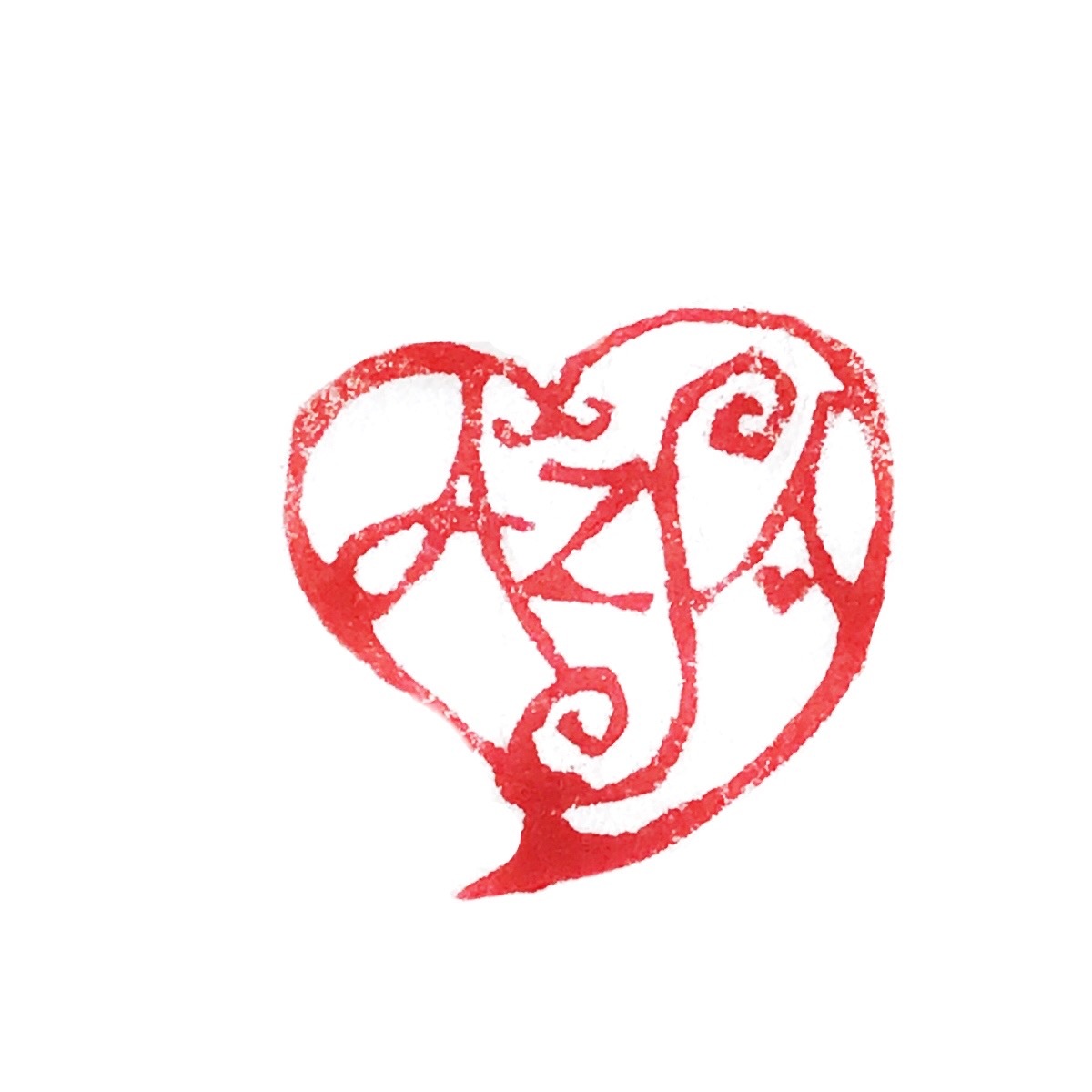 篆刻印 アルファベット 朱文 25ｍｍ 5文字まで 篆刻専門店 かまくら 篆助 通販