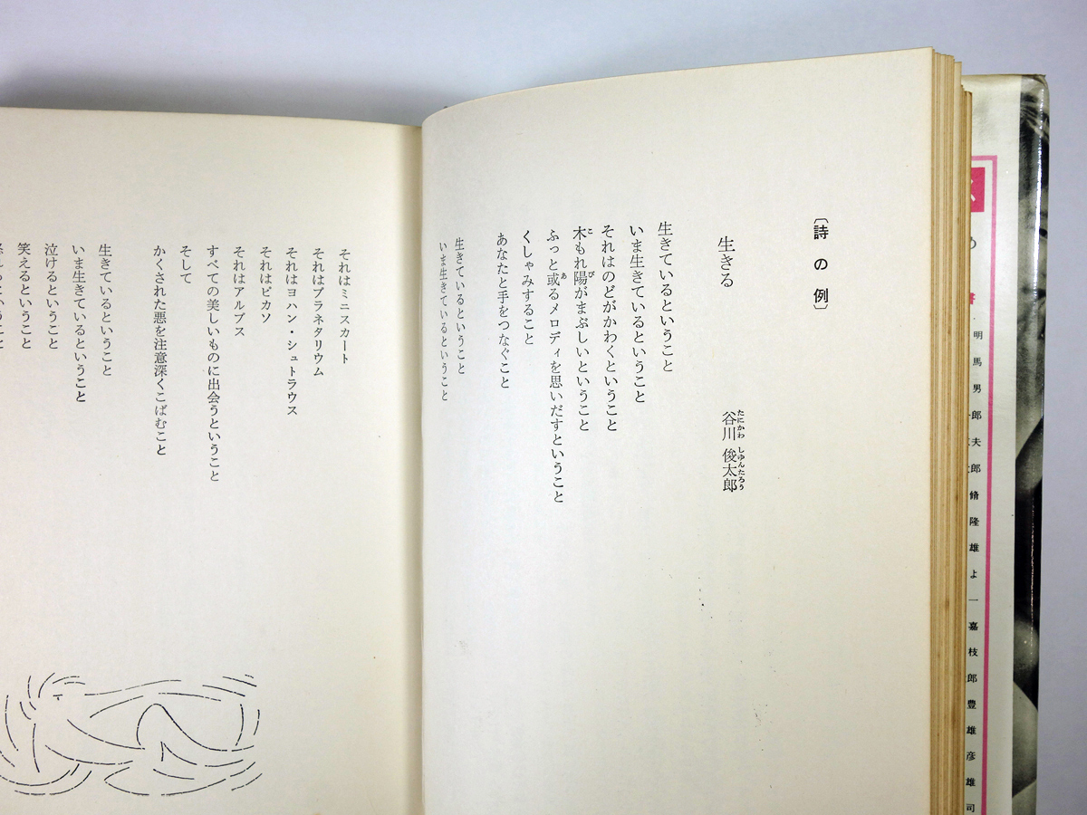 詩の世界 高田敏子 著 若山憲 挿絵 石亀泰郎 表紙写真 ポプラブックス24 Bookstore ナルダ