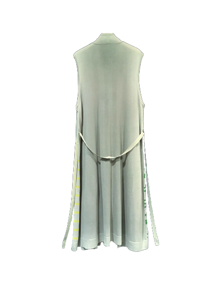 特別価格 ハイゲージ天竺 グラフィカルボーダー ロングジレ 0 9340 公式通販 Keiko Kishi ケイコキシ