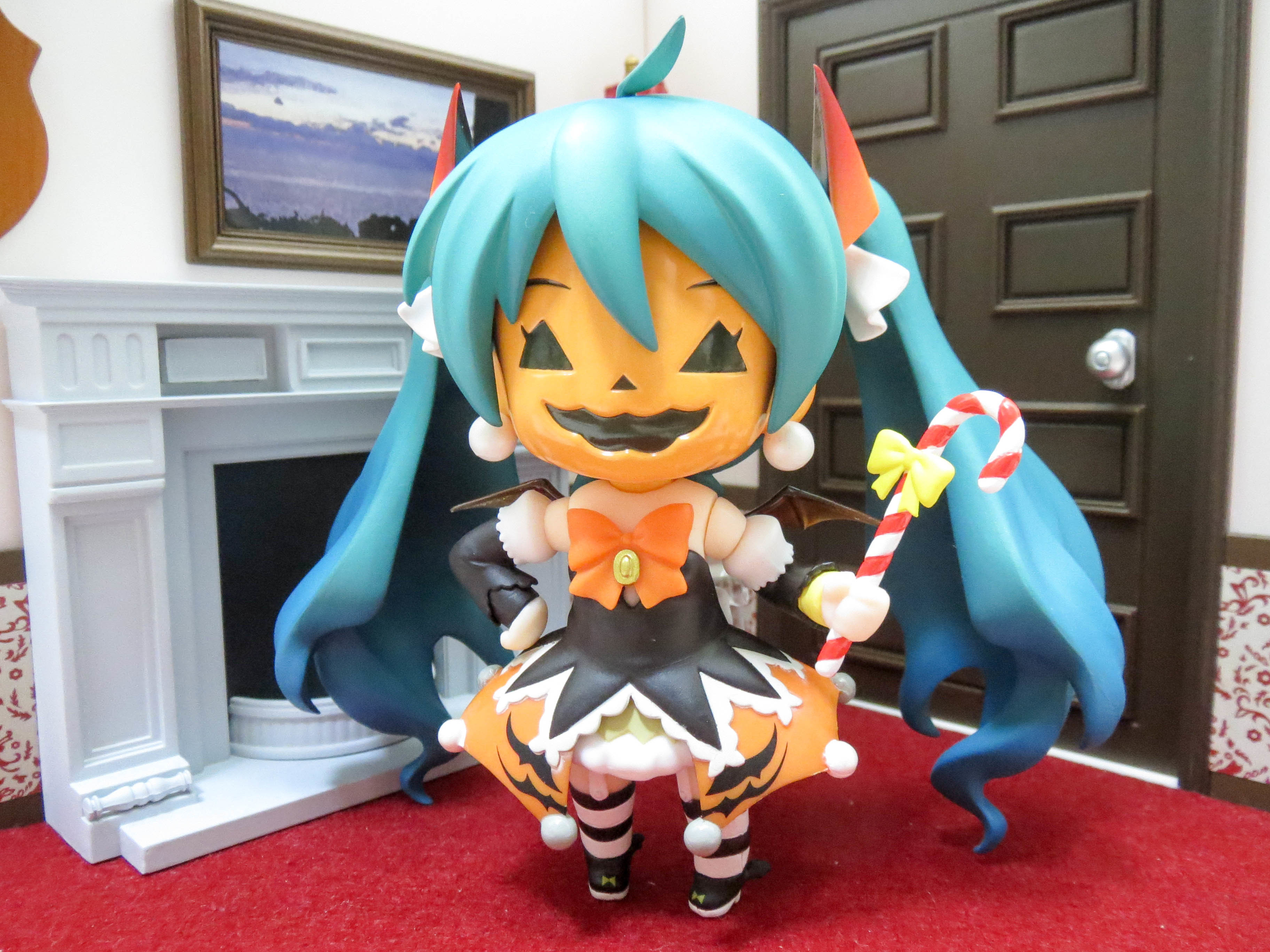 448 初音ミク ハロウィンver 顔パーツ かぼちゃ顔 ねんどろいど ホビー通販 アニホープ