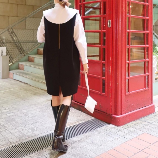 激安正規品 ボンディングボックスワンピース Miri様専用 Linkable ひざ丈ワンピース Www Newbalticdance Lt