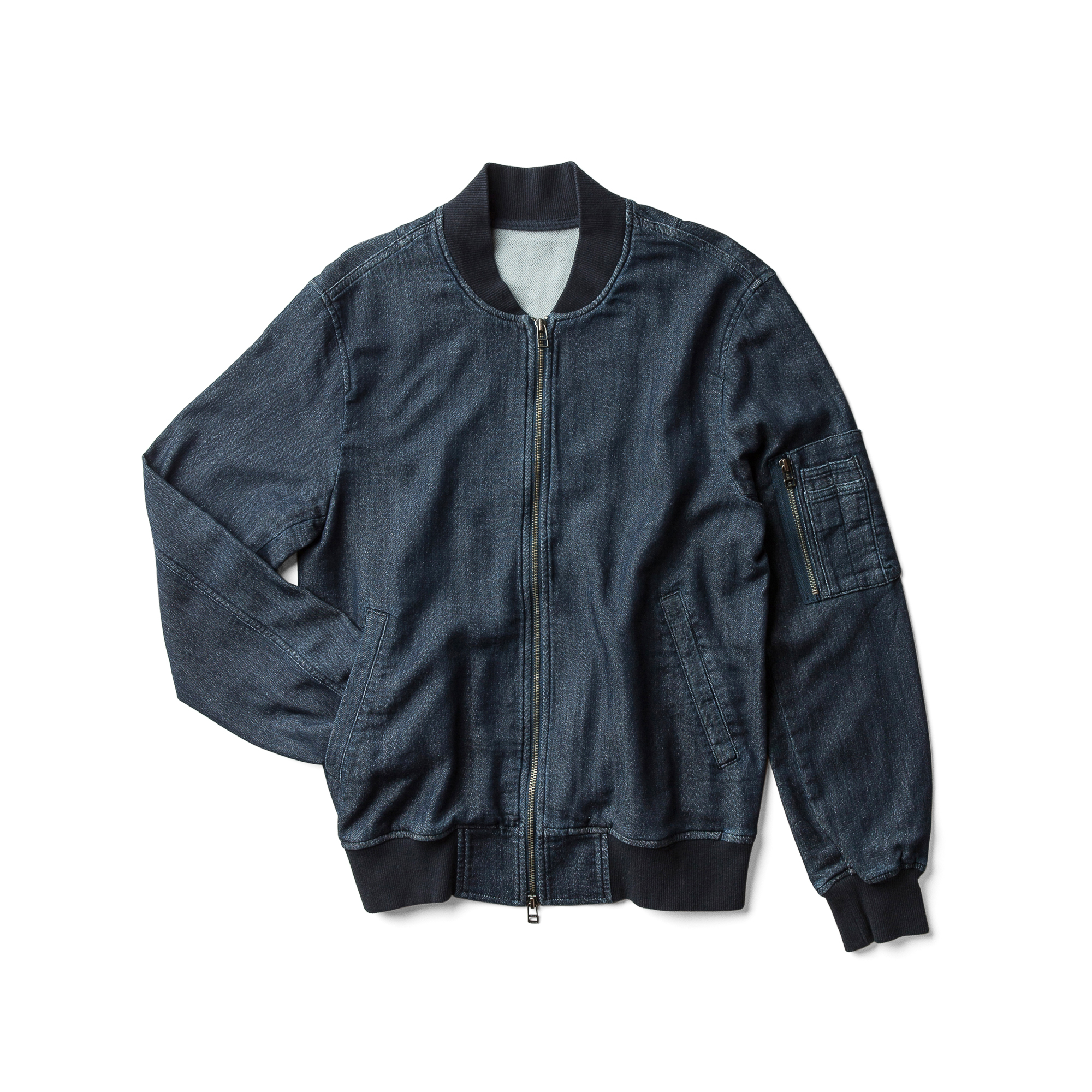 デニムma 1 ネイビー Edge Of Line Online Store