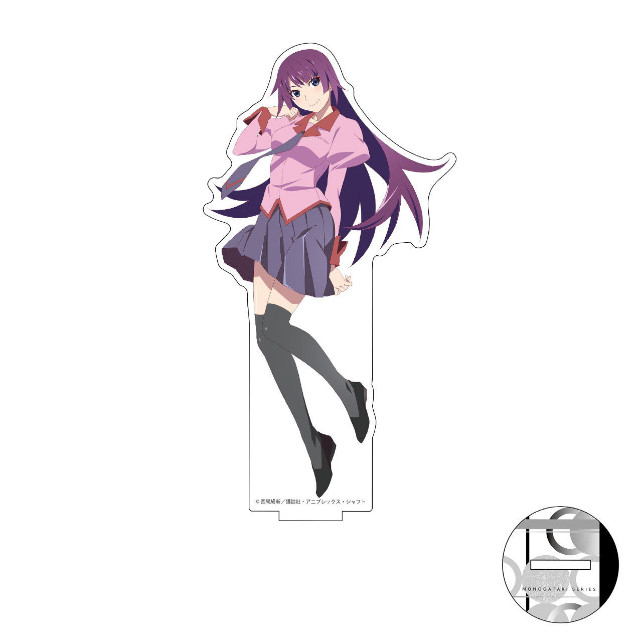 再 終物語 描き下ろし 戦場ヶ原ひたぎアクリルスタンド エムズファクトリーオフィシャルオンラインストア