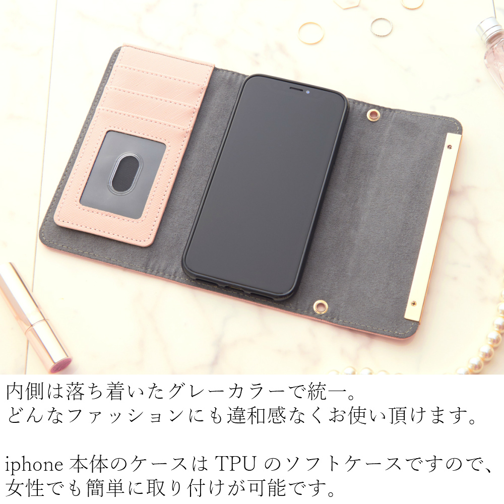 Iphone ケース 手帳型 ミラー付き Iphone Se 第二世代 11 Pro Max カバー 手帳 かわいい Iphone8 Iphonexr Xs 7 Plus おしゃれ サフィアーノレザー風 アイフォン 11 プロ シンプル 大人 可愛い スタンド ピンク スマホケース専門店 Fios