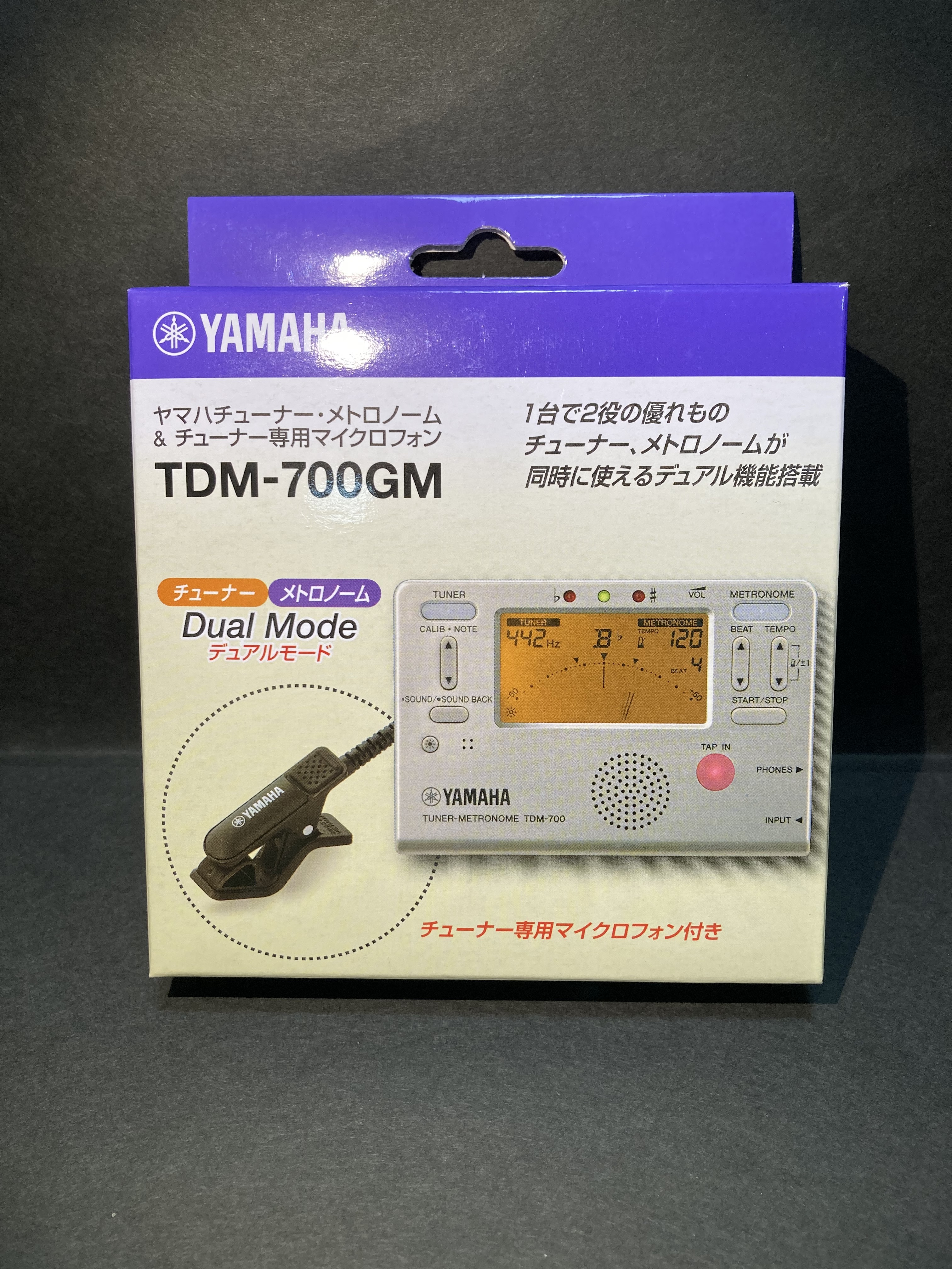 ヤマハ チューナーメトロノーム Tdm 700gm ﾁｭｰﾅｰﾏｲｸtm 30bk付ｾｯﾄ 高見楽器工房webshop