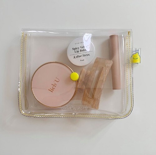 韓国雑貨 Second Morning クリアポーチ Mサイズ The Thing 韓国 雑貨 ライフスタイル