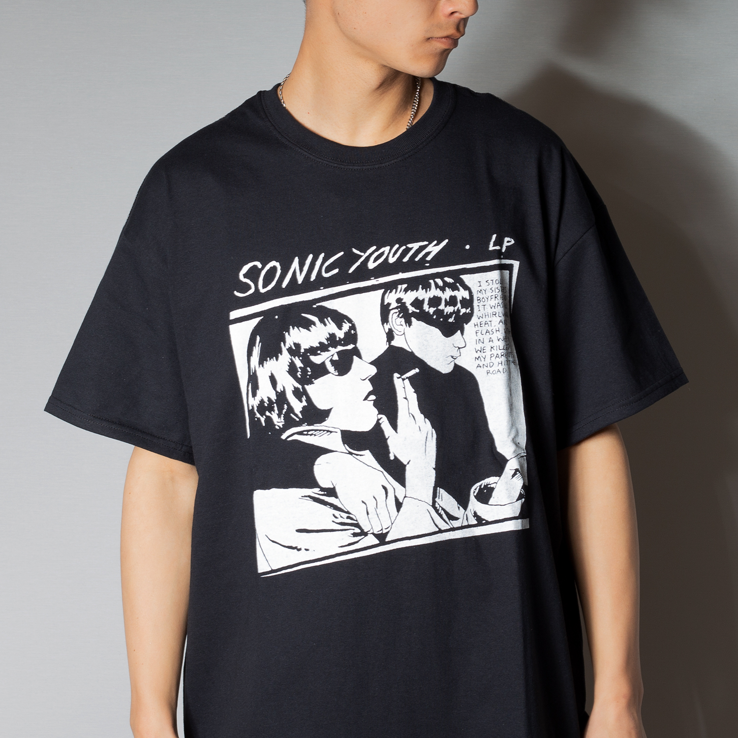 sonic youth ソニックユース Tシャツ vintage L グラシアス-