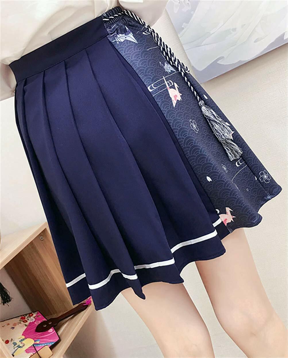 ステートメント コンピューター 手当 制服 風 プリーツ スカート Konkatunavi Jp