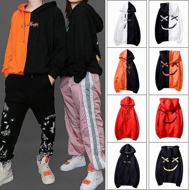 パーカー セパレート スマイル ストリート系 18ss Printed Smiley Hoodie Loose Tied Brand Men And Women Dct Value Rave Notice バリューレイヴノーティス 韓国ファッション やハワイアンジュエリーなど海外通販