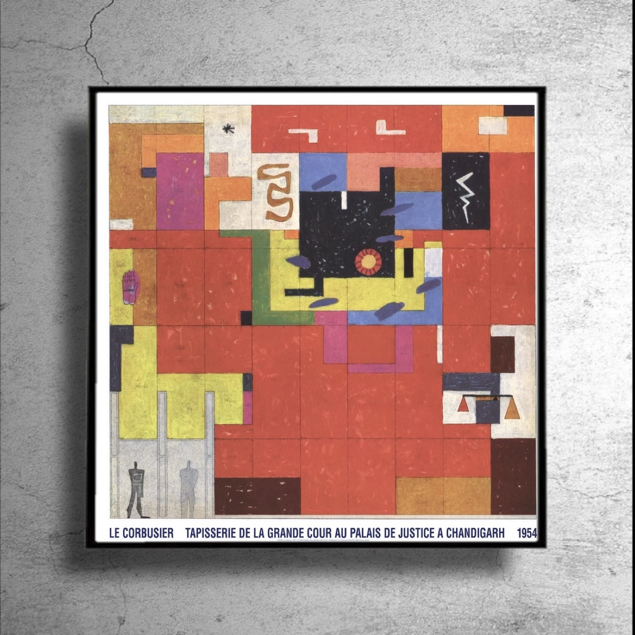 ドイツ限定 建築家 ル コルビュジェ ポスター 特殊ポスターショップ Sooner Or Later