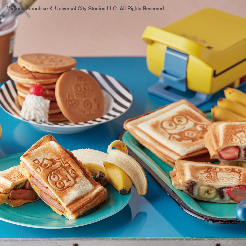 レコルト プレスサンドメーカープラッド ミニオン Rps 2 Mo レコルト公式オンラインショップ