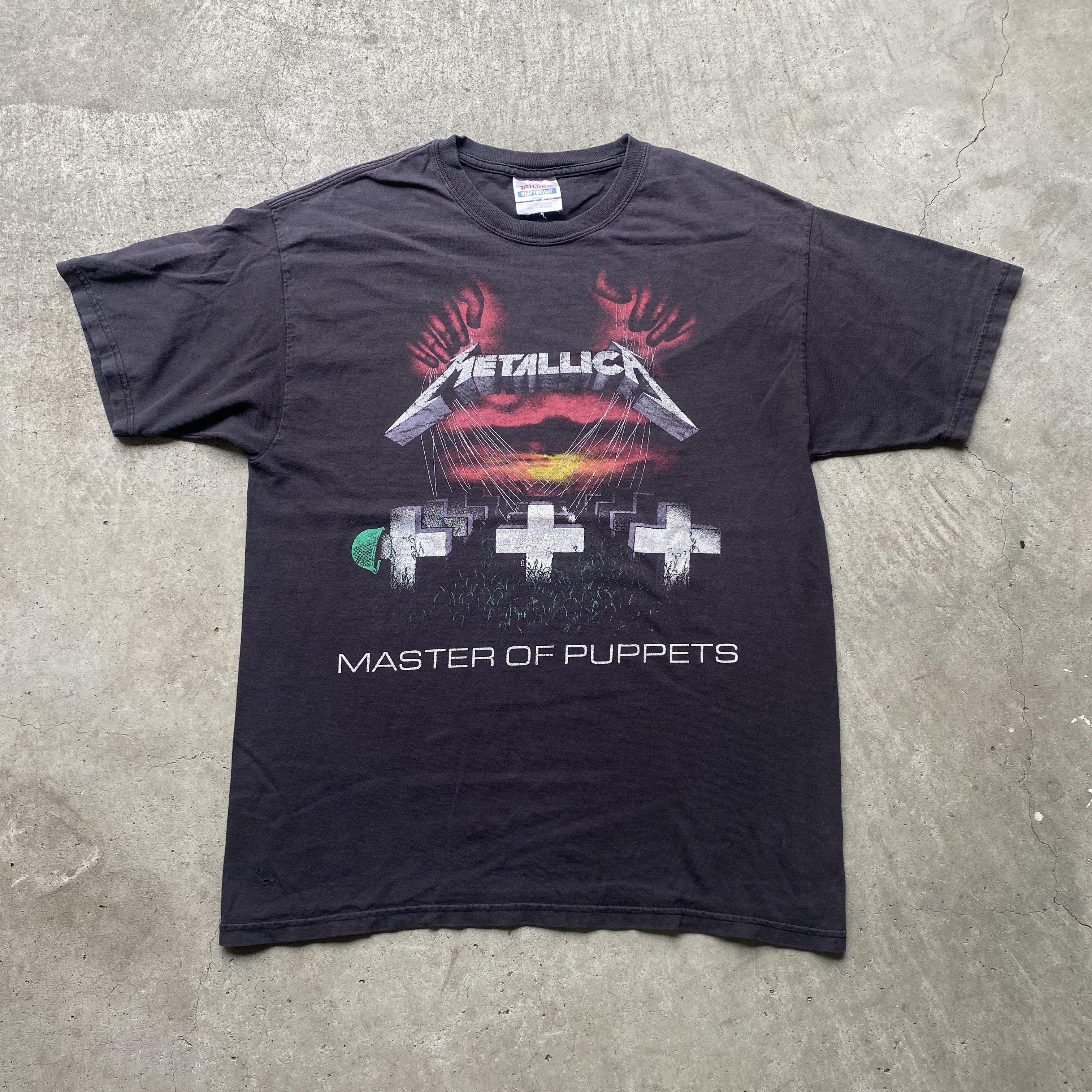 Metallica メタリカ Master Of Puppets メタル マスター バンドtシャツ メンズm 古着 Tシャツ Cave 古着屋 公式 古着通販サイト