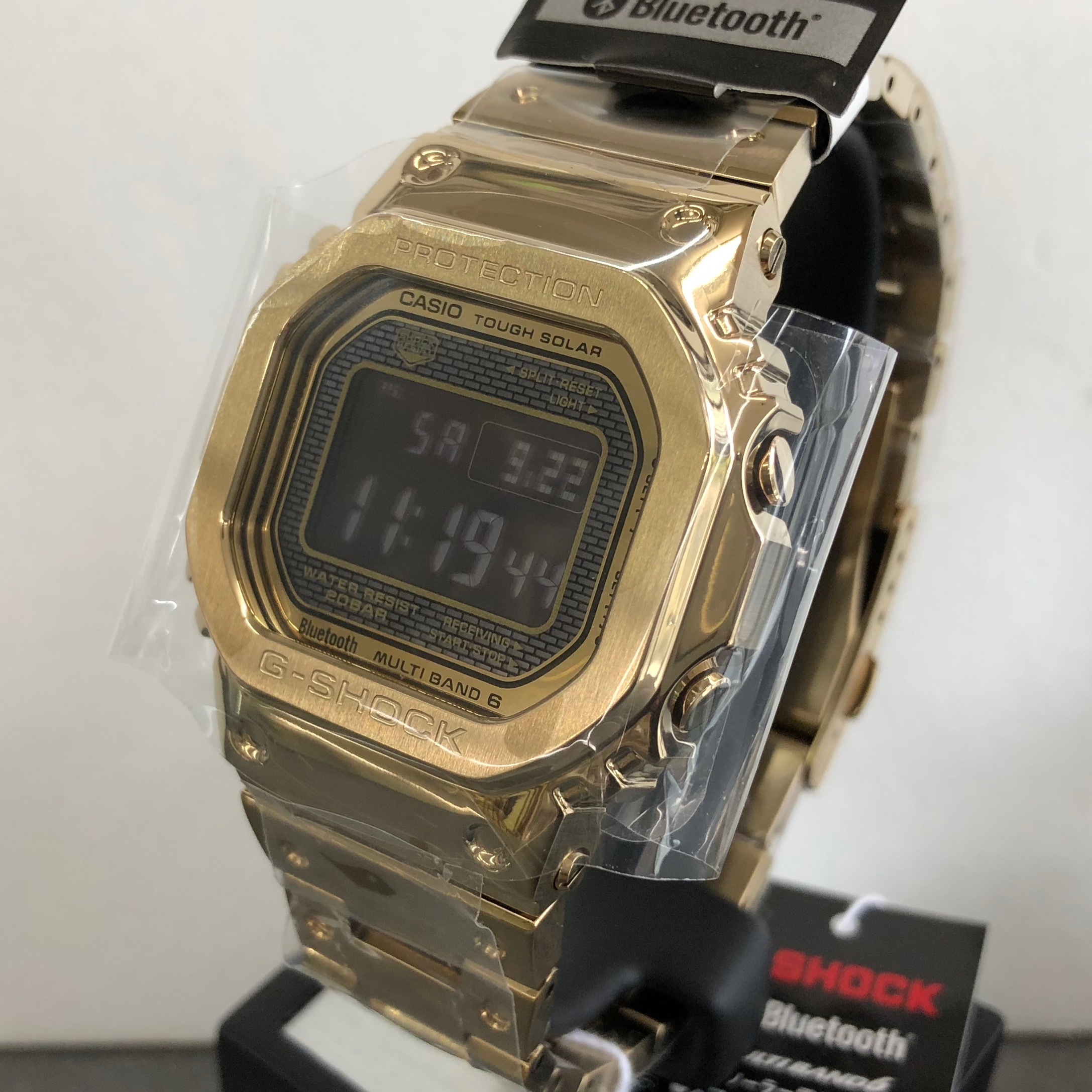 G-SHOCK GMW-B5000GD-9JF ゴールド フルメタル 腕時計 カシオ Gショック正規品 キンプリ岸くん キムタク着用モデル