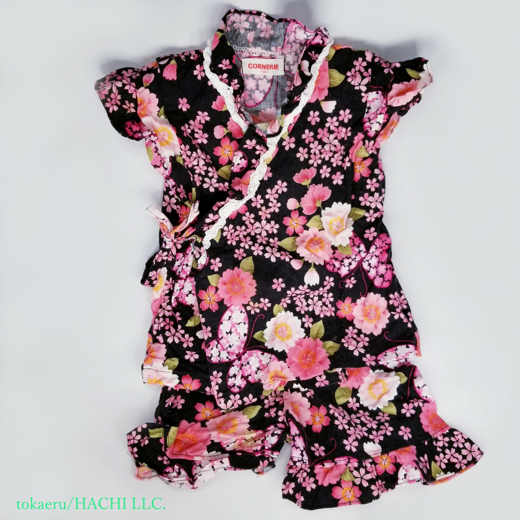 Used 女の子 甚平 90 Size Tokaeru とっかえる Hachi Llc