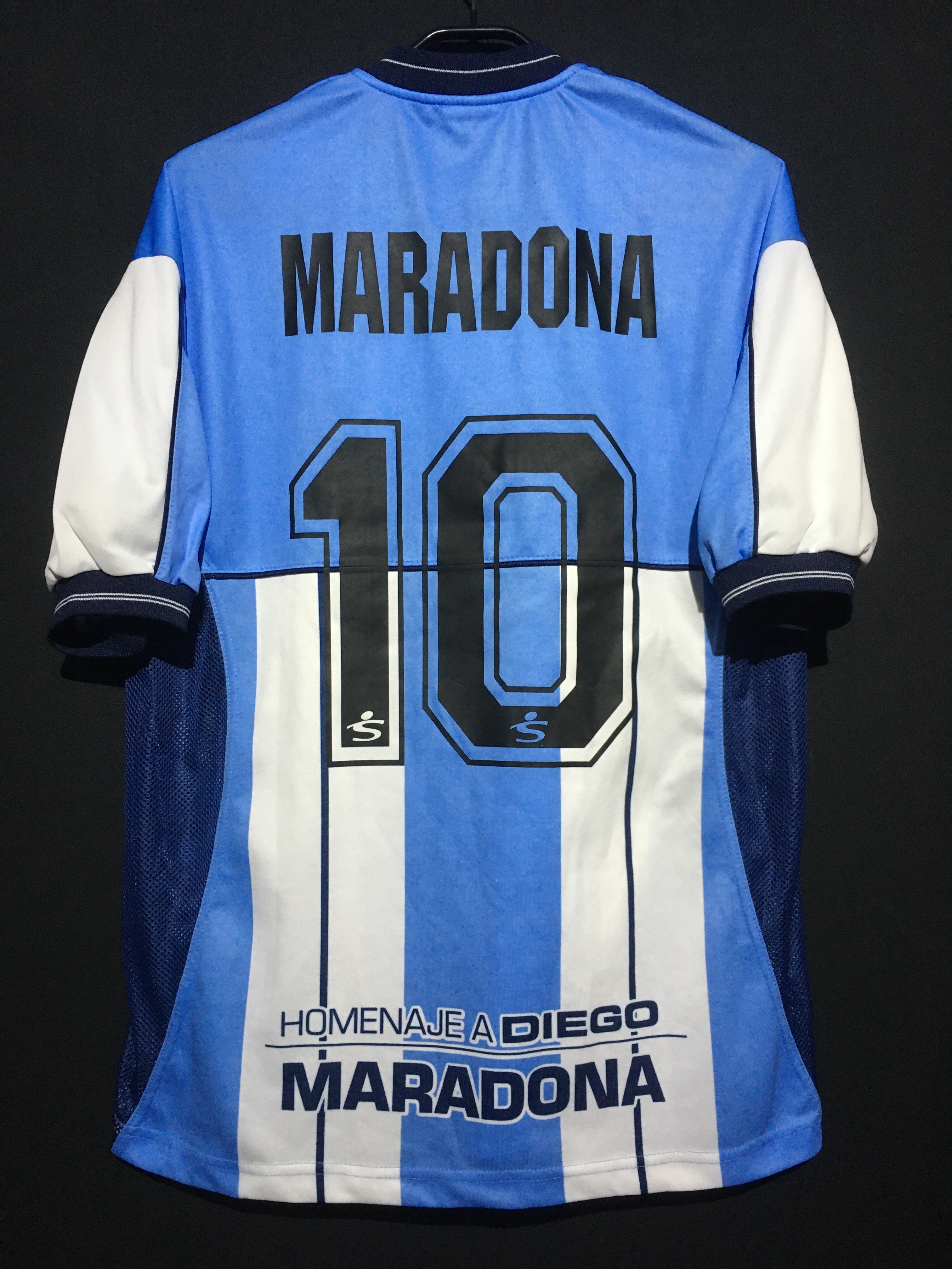 01 Farewell Diego Maradona No 10 Maradona Size Xl Testimonial Match Vintage Sports Jr