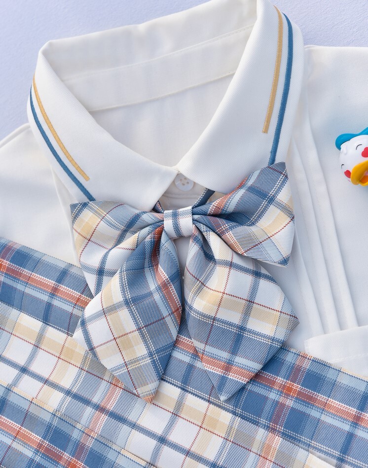 426 Jk制服 ディズニー ドナルド 公認 ロリータ スクールリボン 制服リボン チェック H0b0d2 Lachouette