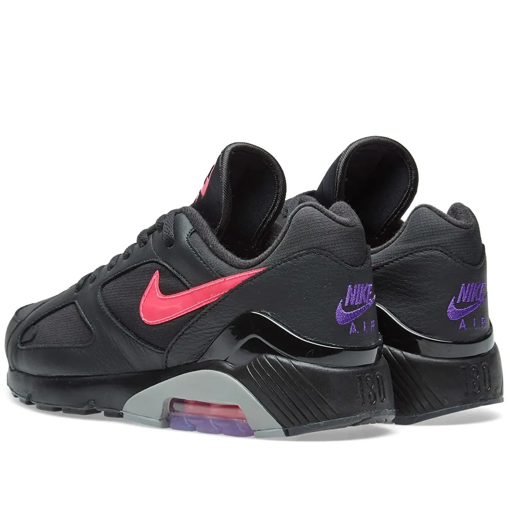 nike air max 180 black pink
