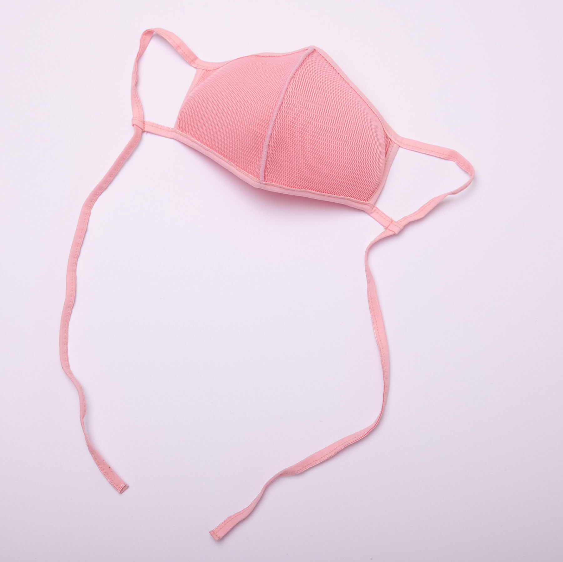 スポーツにもおすすめエア メッシュマスク ピンク 銀イオン抗菌加工 日本製 Suo スオ Utility For A New Suo Life