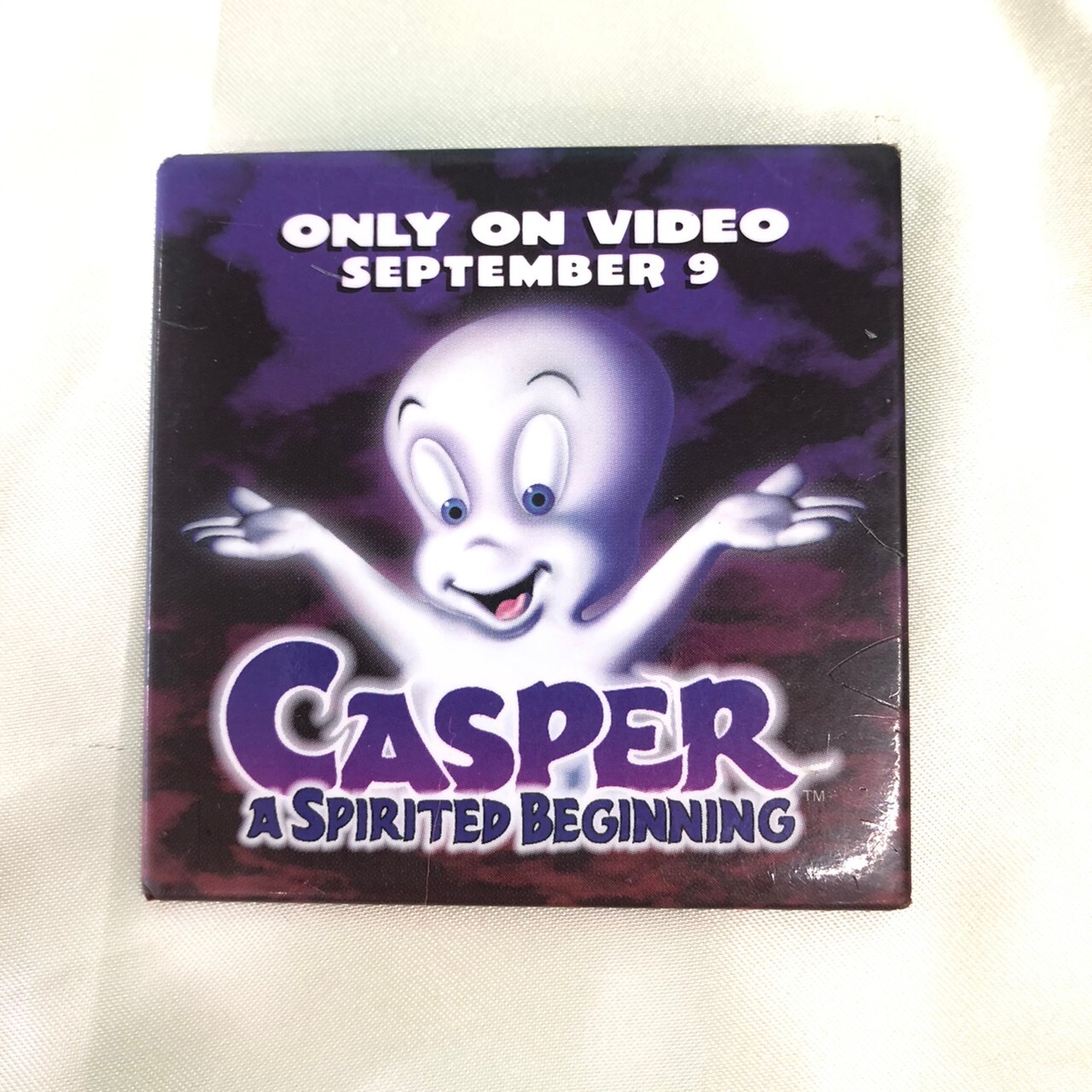 90s キャスパースピリットビギニング 販促缶バッジ Casper A Sprited Beginning Bonus Badge The Puppez E Shop ザ パペッツ松本 Webショップ