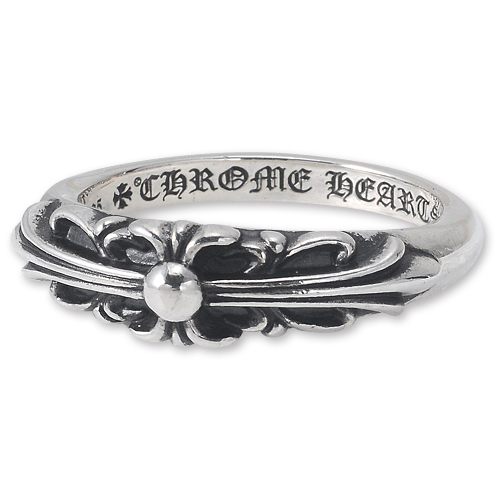 Chrome Hearts クロムハーツ Ring リング クラシックベイビーリング フローラルクロス 送料無料 クロムハーツ ガボールなどシルバー レザーセレクトショップchrono