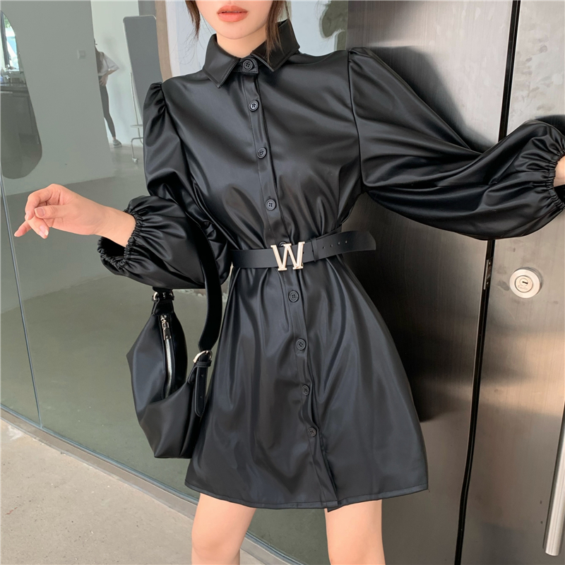 フェイクレザーミニワンピースso1078 Stella Tokyo