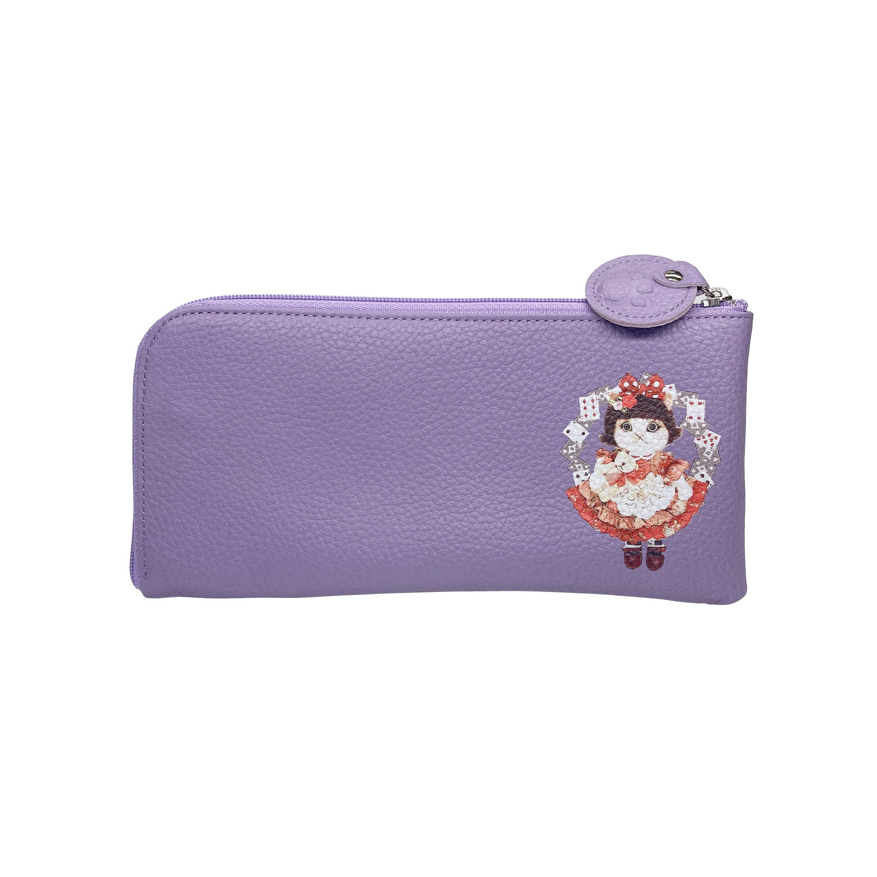 Pink Jean ルビィにゃん トランプ 長財布 もんしゃみにおん ねこ作家の雑貨店