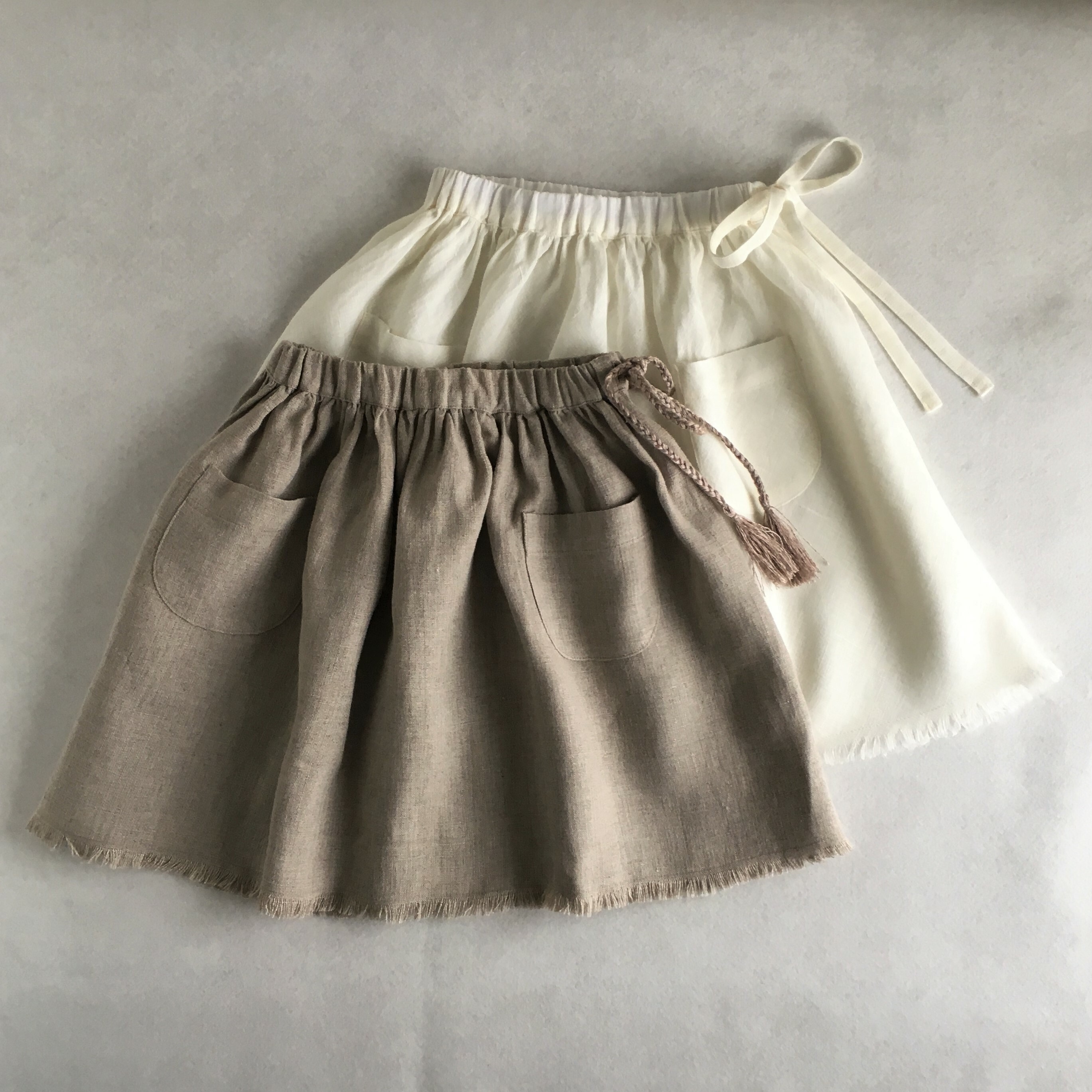 ギャザースカート 70 130サイズ 型紙 作り方のセット Bo 1905 子供服の型紙ショップ Tsukuro ツクロ