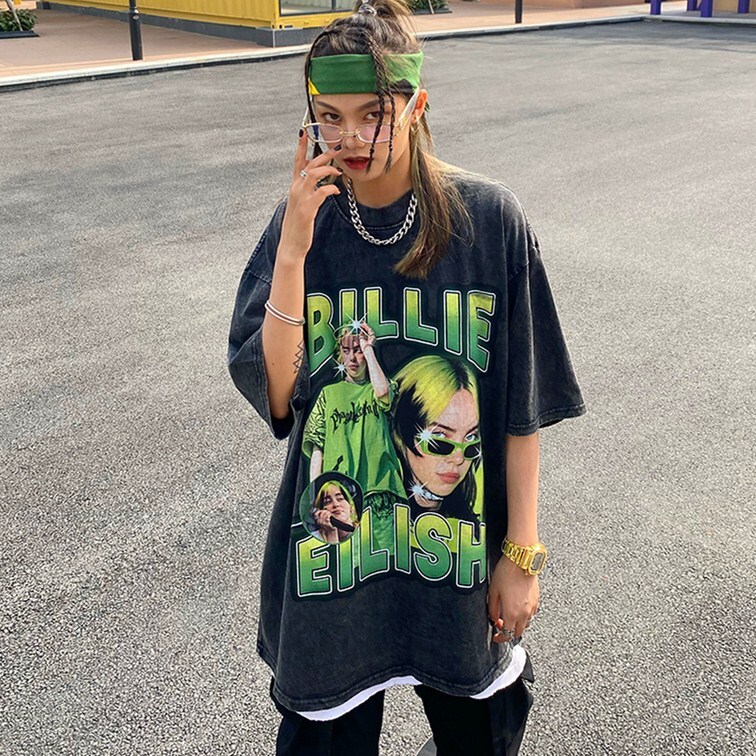 トップス 男女兼用半袖プリント暗黒系ヒップホップストリート系tシャツ Momosale ド定番から最新のものまで網羅 ストリート 系ファッション専門店