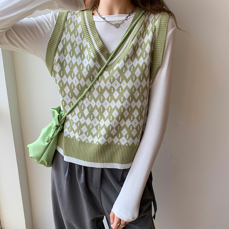 21ss ゆったりニットベスト 韓国レディースファッション通販 Krex ケーレックス 21ss ゆったりニットベスト 韓国レディースファッション通販 Krex ケーレックス
