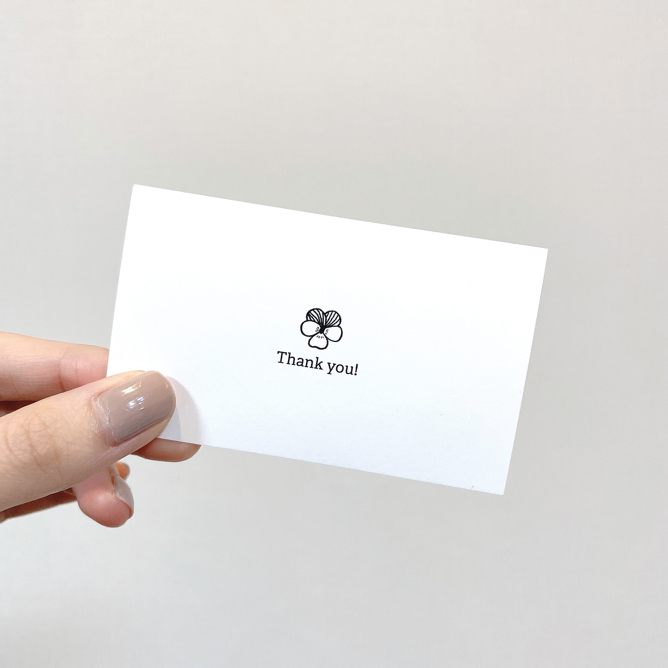 メッセージカード Happy Birthday Congratulations Thank You Viola